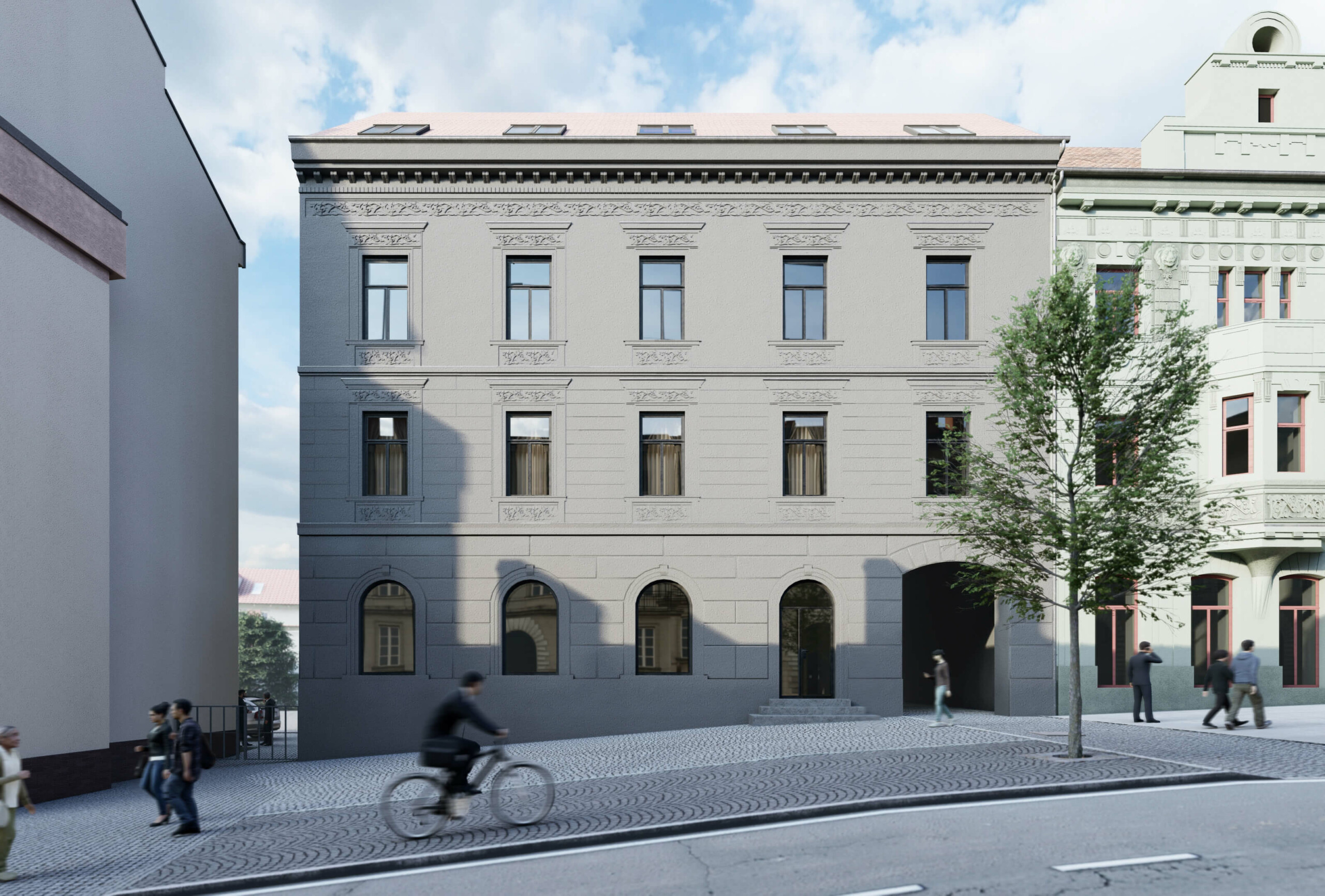 Karnet, architekti U Podařilů