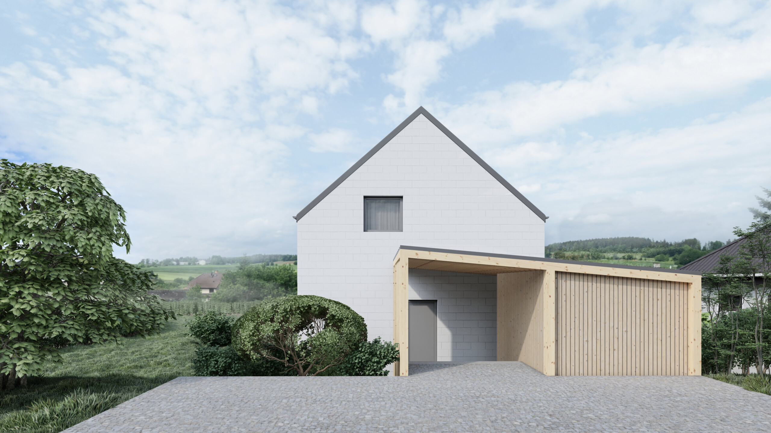 Karnet, architekti Dům za schody