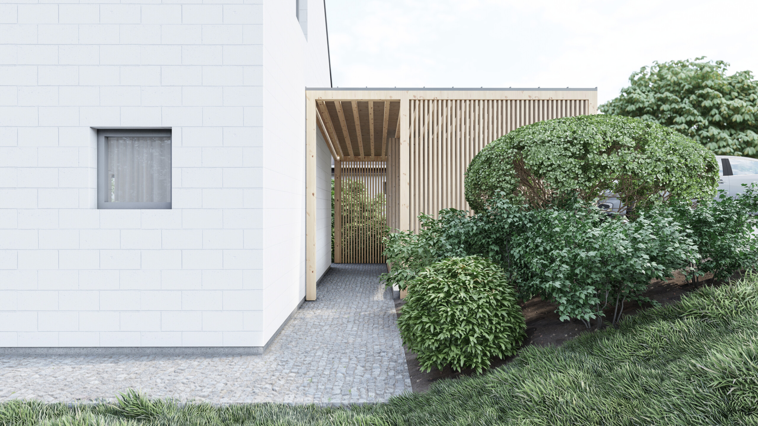 Karnet, architekti Dům za schody