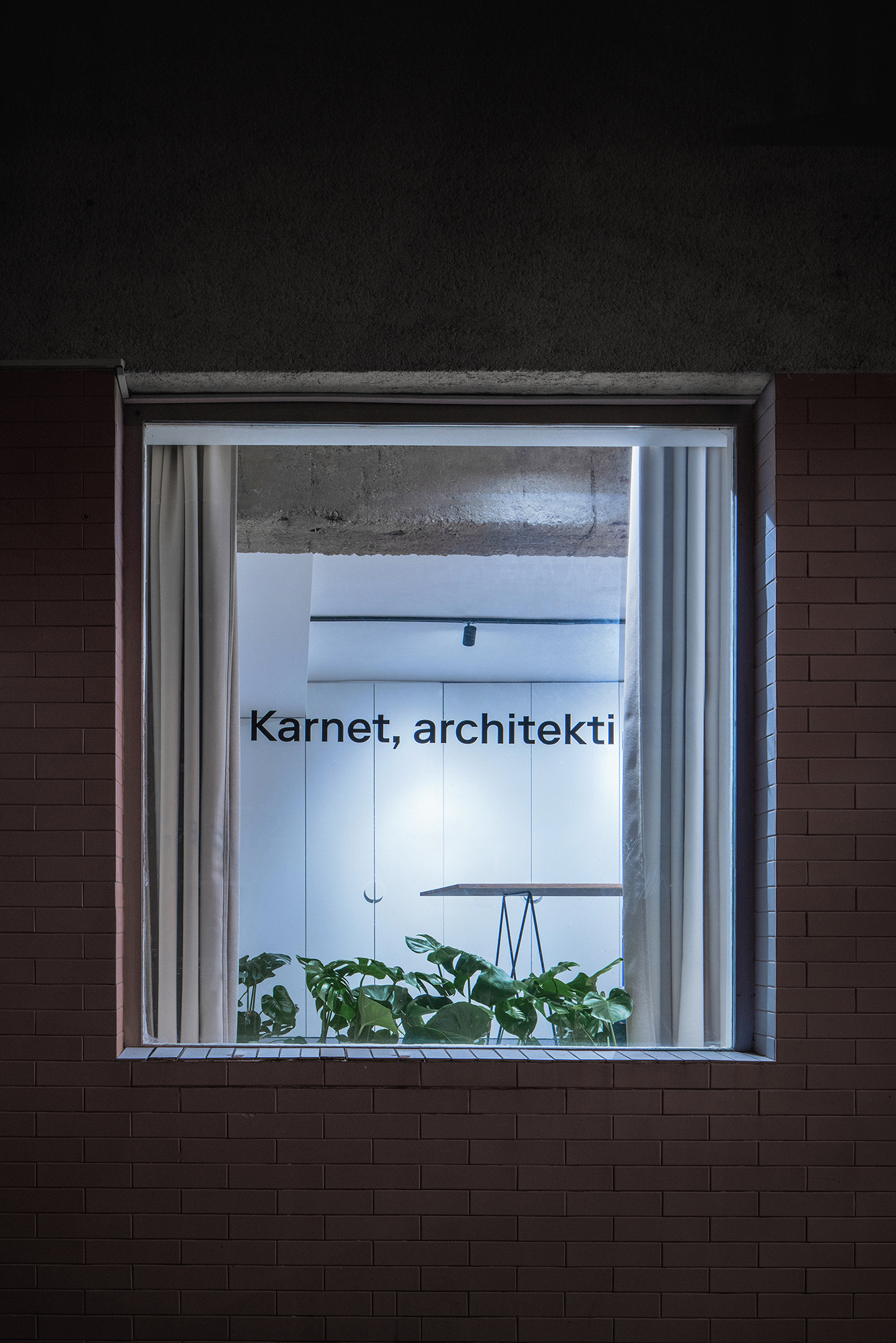 Karnet, architekti úvodní stránka