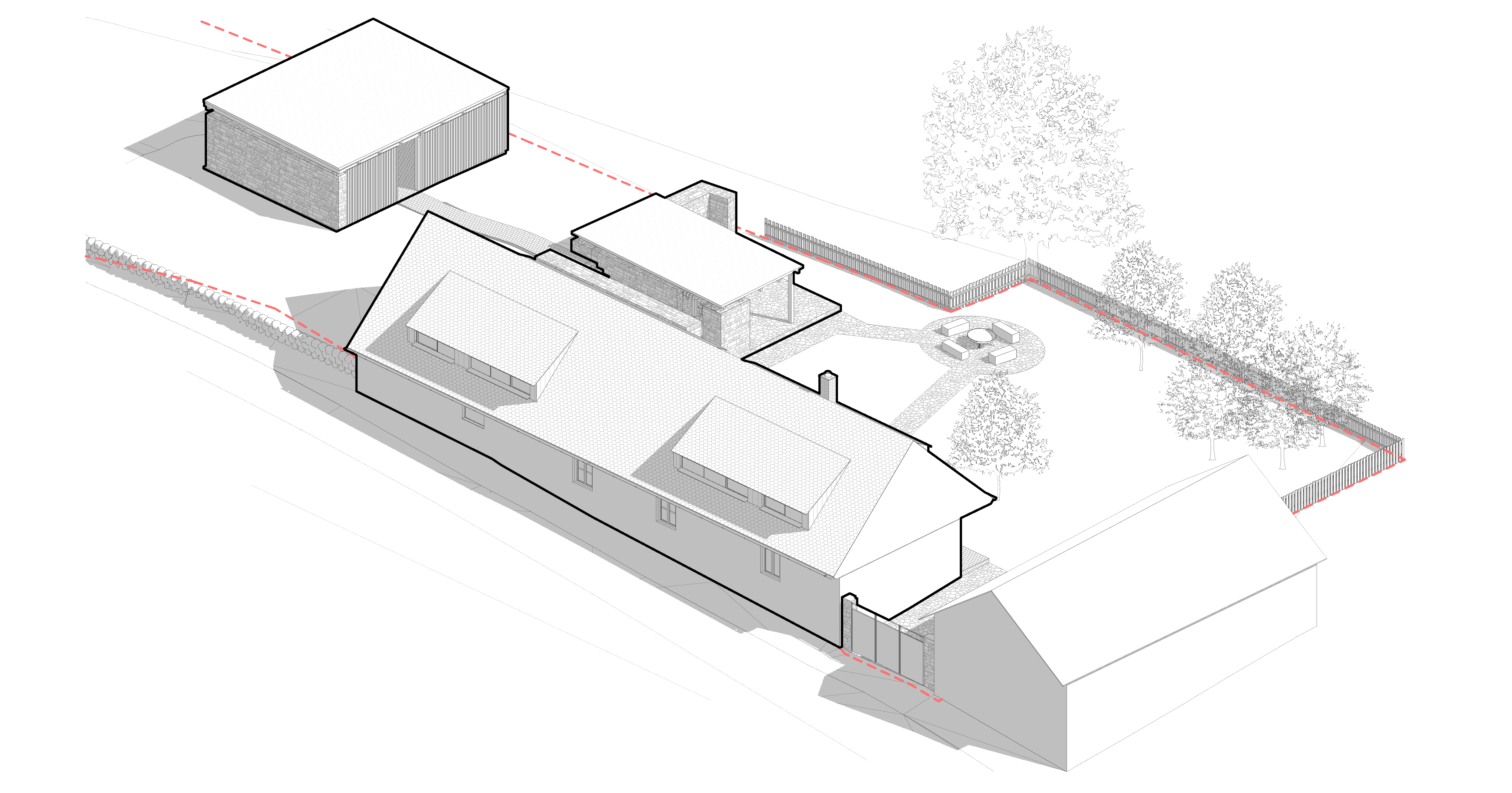 Karnet, architekti Dům u kamenolomu