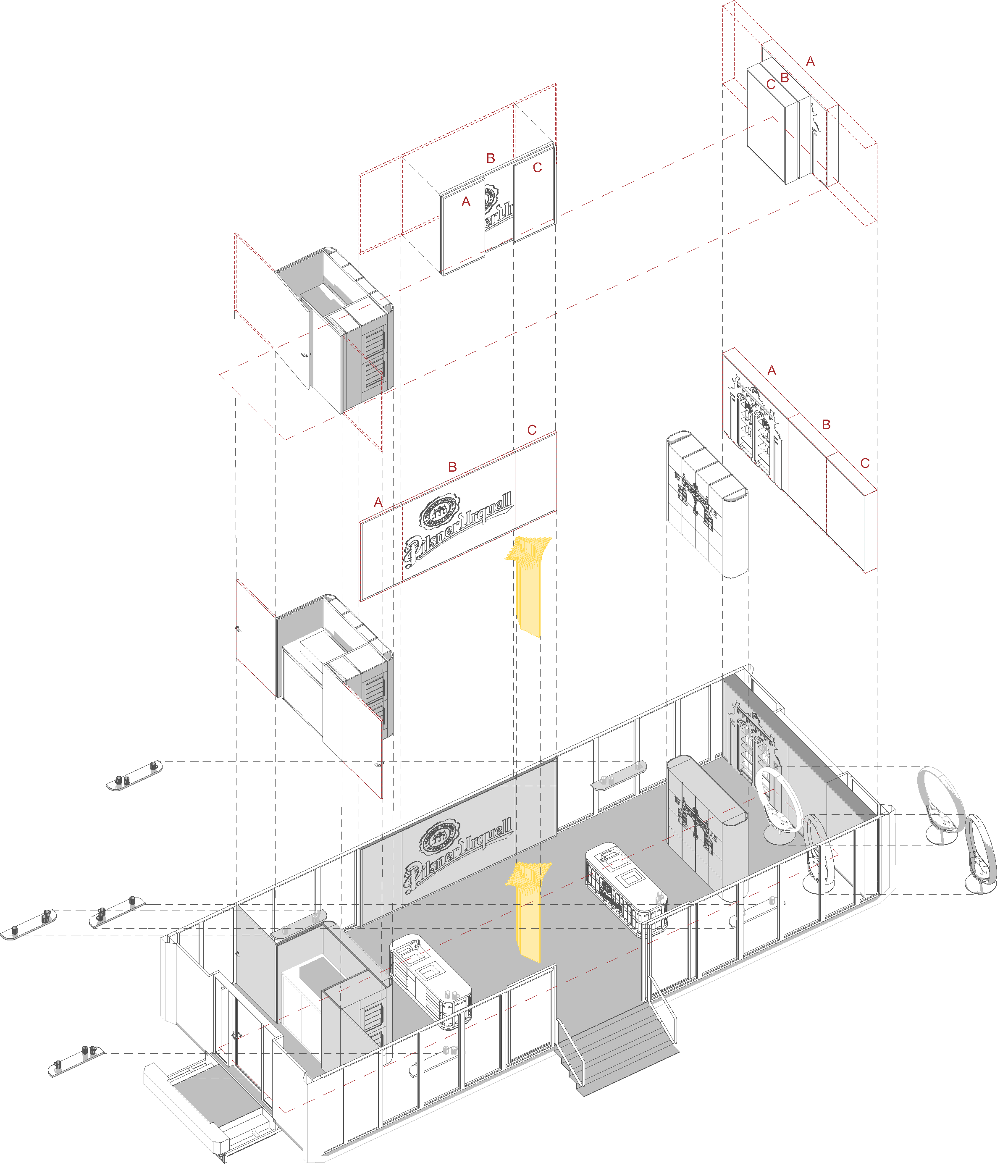 Karnet, architekti Hladinka